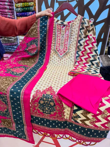 কটনের থ্রি পিস কালেকশন